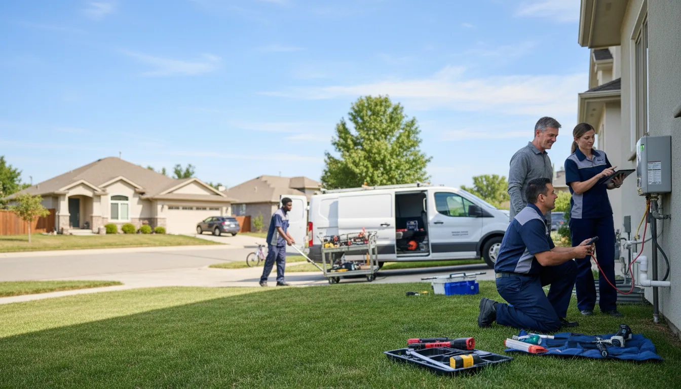Tankless water heater service in Blackey, KY